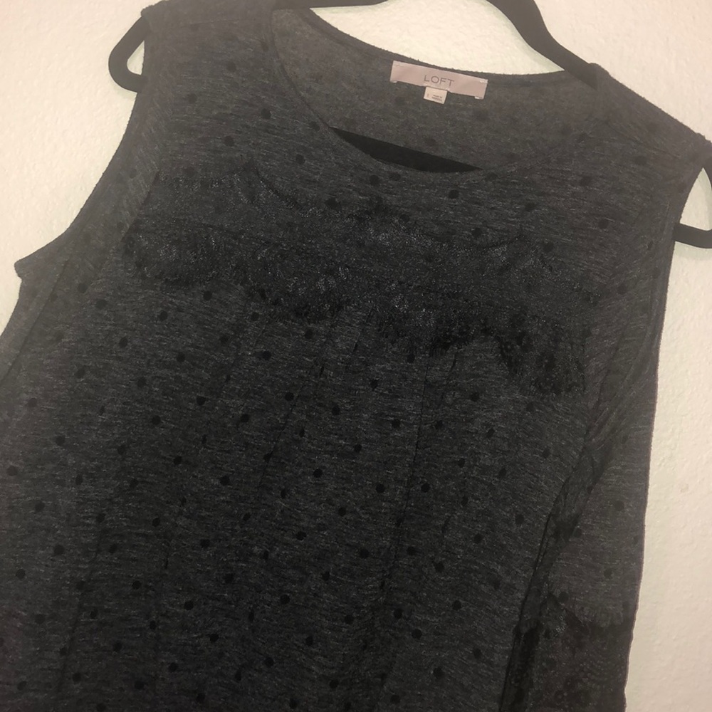 LOFT cold shoulder shirt